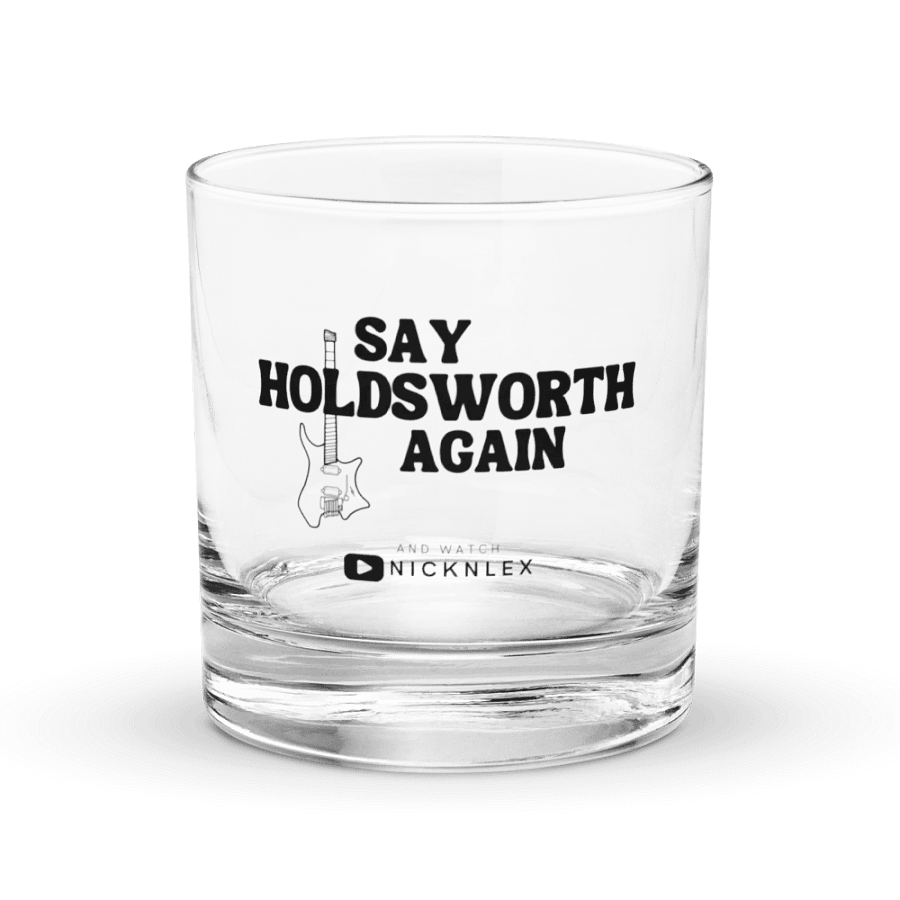 Say Holdsworth Again - Whisky Glass product image (1)