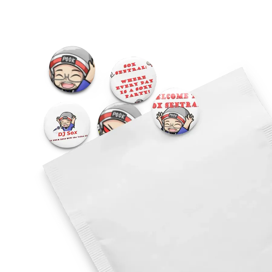 Sox Sentral/DJ Sox Buttons product image (8)
