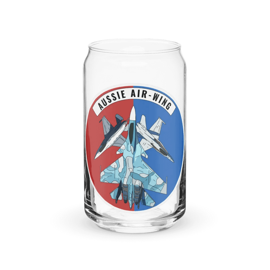 Aussie Air-Wing Can-Shaped Glass product image (1)