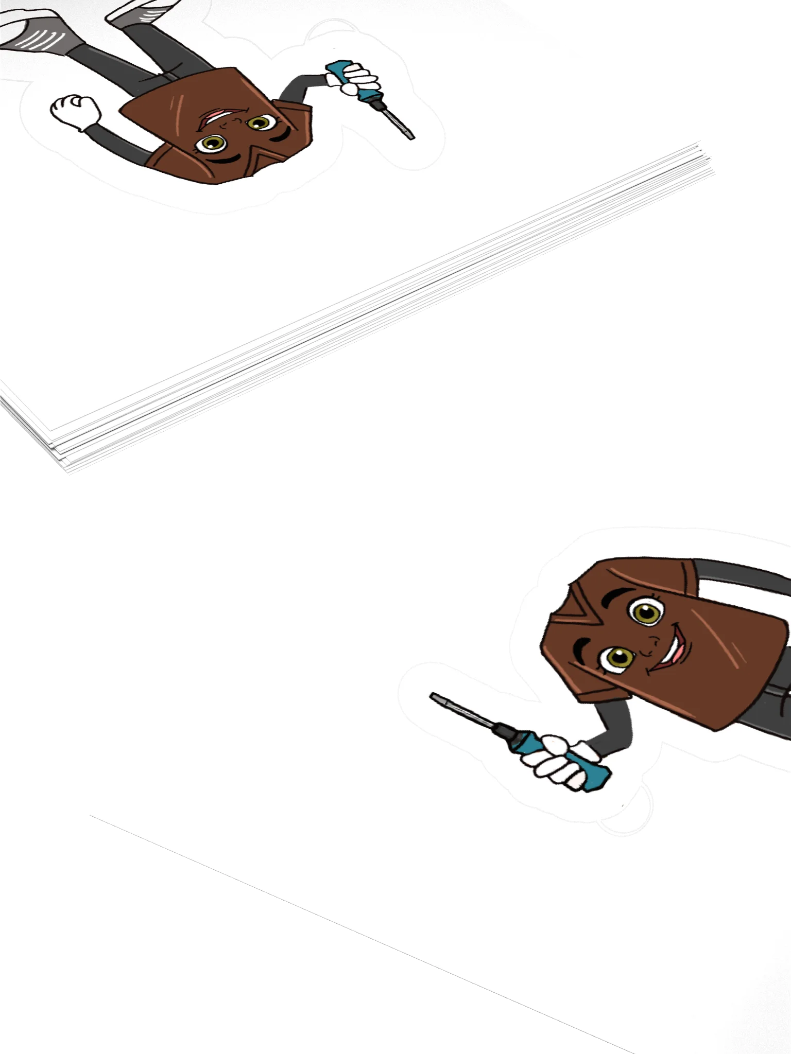 Max Volt Kiss Cut Stickers product image (11)