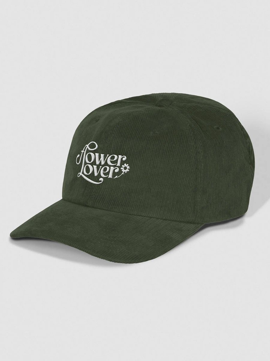 Official Flower Lover Corduroy Hat product image (19)