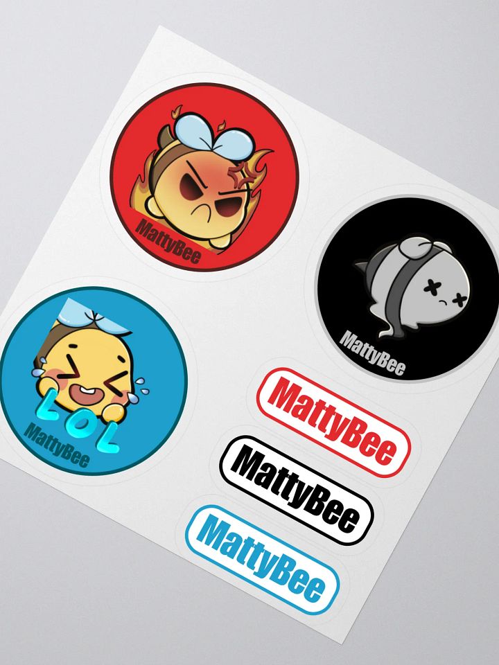 Emote Sticker Sheet #2 product image (2)