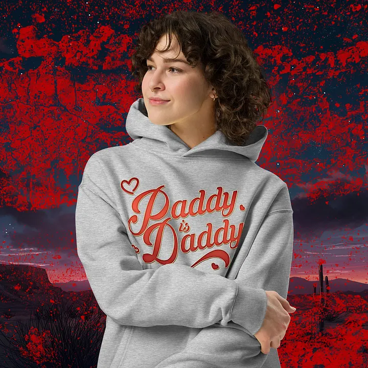 Paddy is Daddy Unisex Oversized Hoodie product image (1)