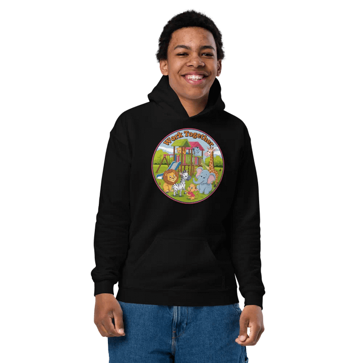 Novelty Work Together Kids Hoodie product image (5)