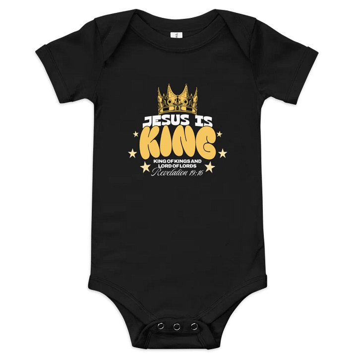 Jesus Is King Onesie product image (1)