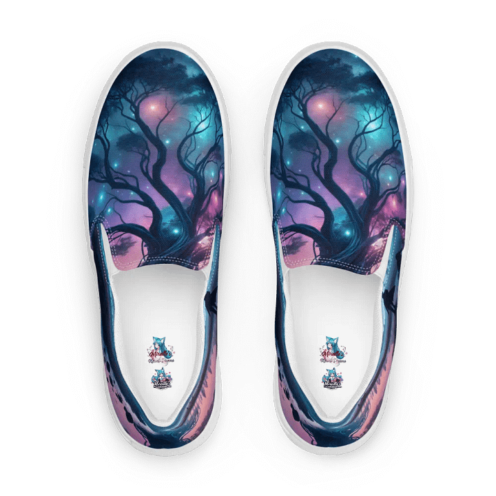 Cosmic Tree Slip-On Canvas Shoes product image (1)