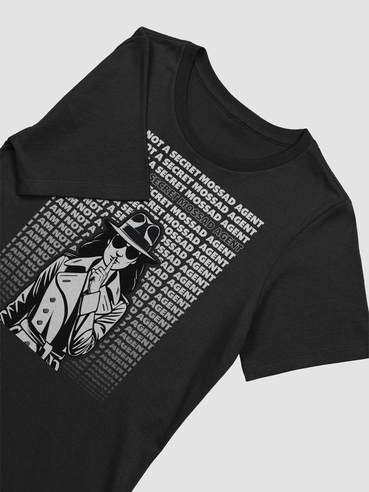 Secret Mossad Woman T-Shirt - Woman Fit product image (3)