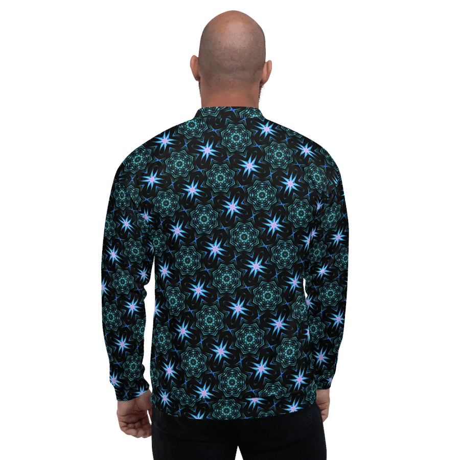Abstract Repeating Design Unisex All Over Print Bomber Jacket product image (3)
