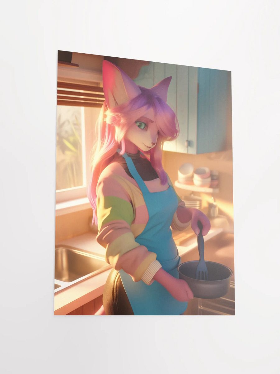Fantasy Fox Chef Poster product image (5)