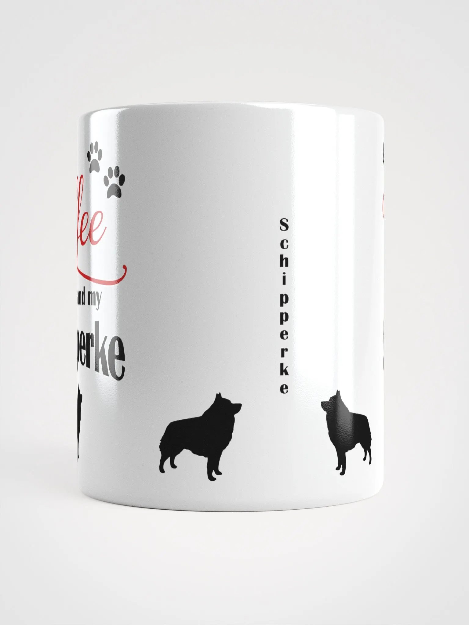 Coffee and my Schipperke product image (5)
