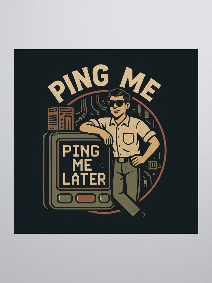 PING ME - Sticker product image (1)