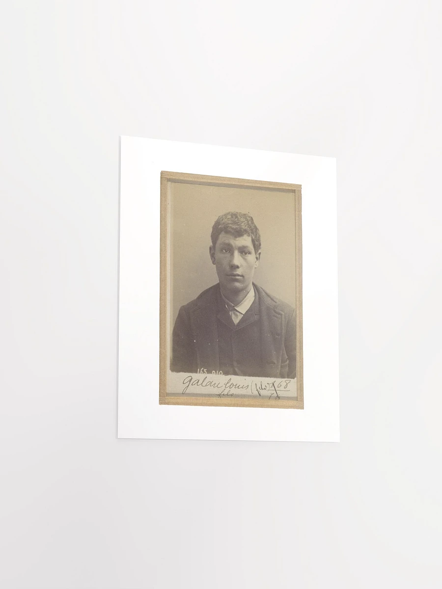 Charles Galau Mugshot By Alphonse Bertillon (1891) - Print product image (3)