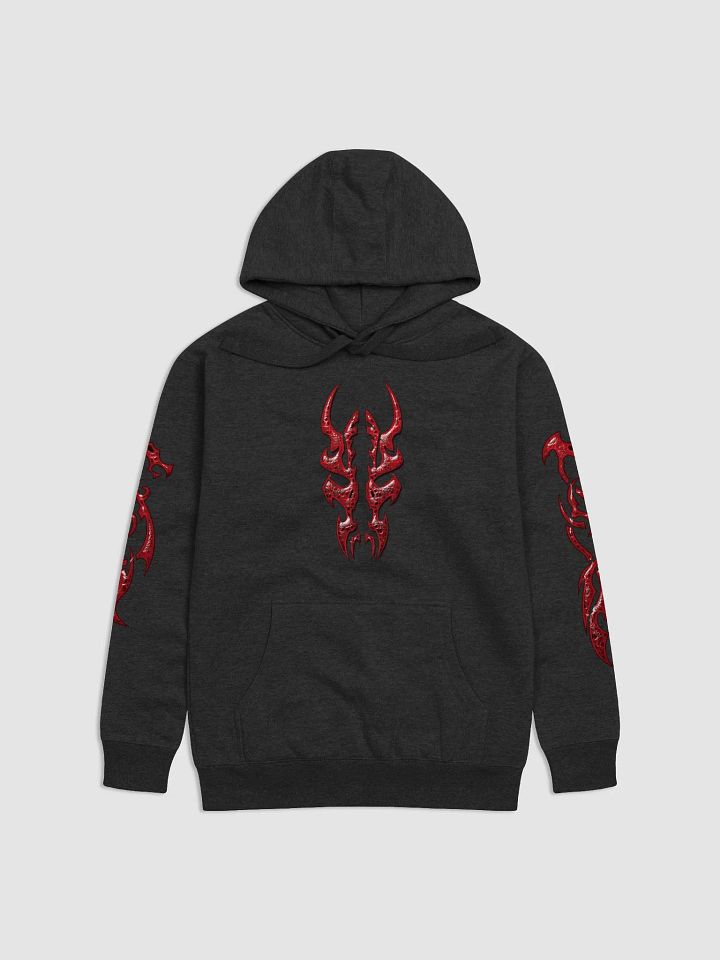 Crimson Tribal Dragon Unisex Hoodie product image (1)