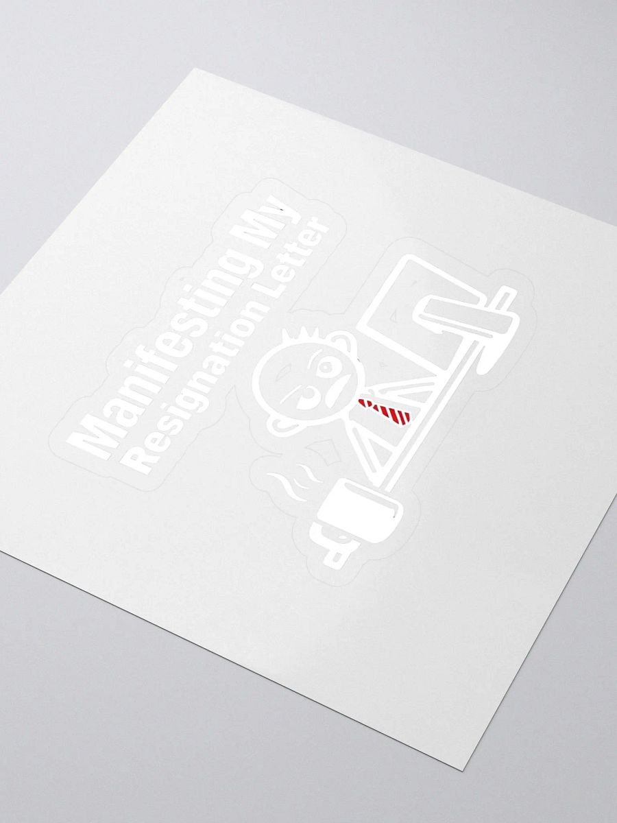 Manifesting My Resignation Letter Stickers product image (3)