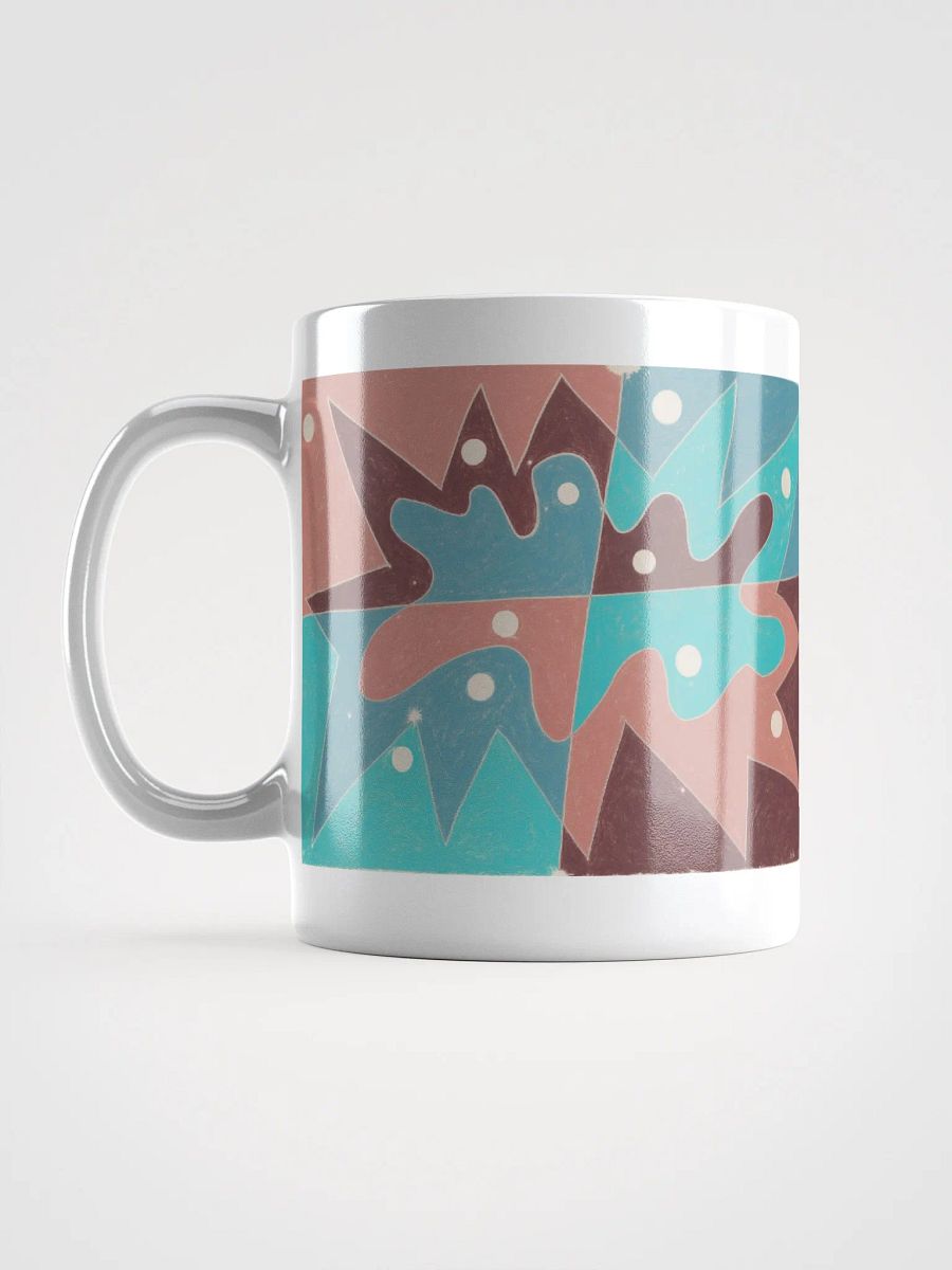Cartoon College 1 & 2 White Glossy Mug product image (3)