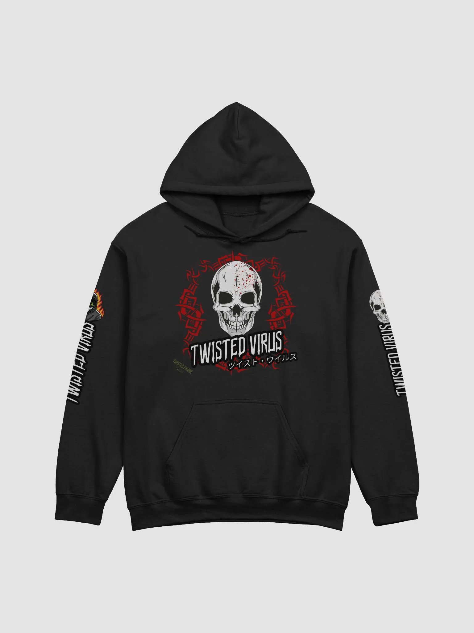 Tridal Skull Hoodie by Twisted product image (6)