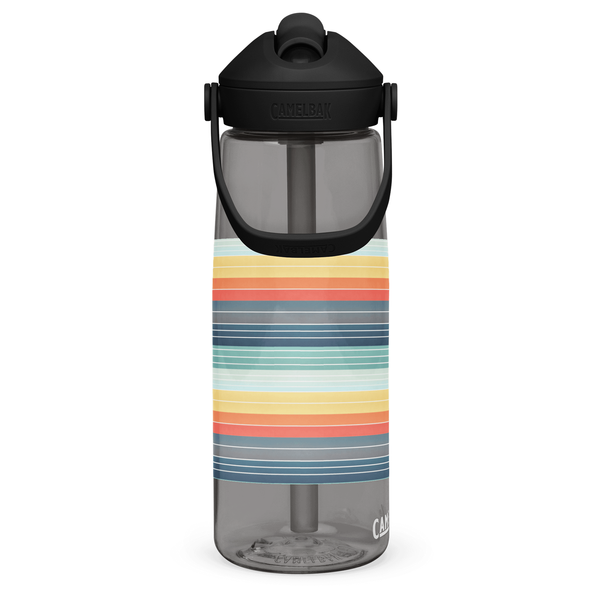 CamelBak Water Bottle with Straw -70's Sunset Stripes product image (4)