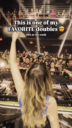 This double ALWAYS hits… 🤯 Playing with Ray Volpe in Las Vegas on Feb. 1st at DLVEC! 🫶🏻 See you there! 🕺🏻 #dj #femaledj #itsb...
