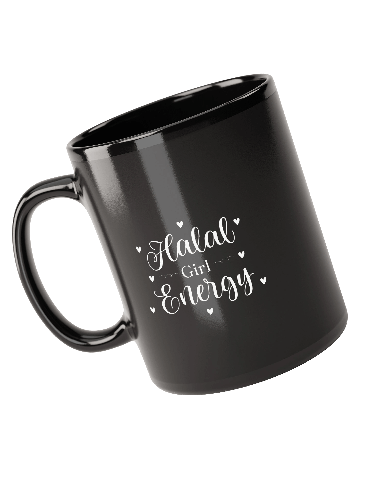 Glossy Black Halal Girl Energy Mug product image (5)