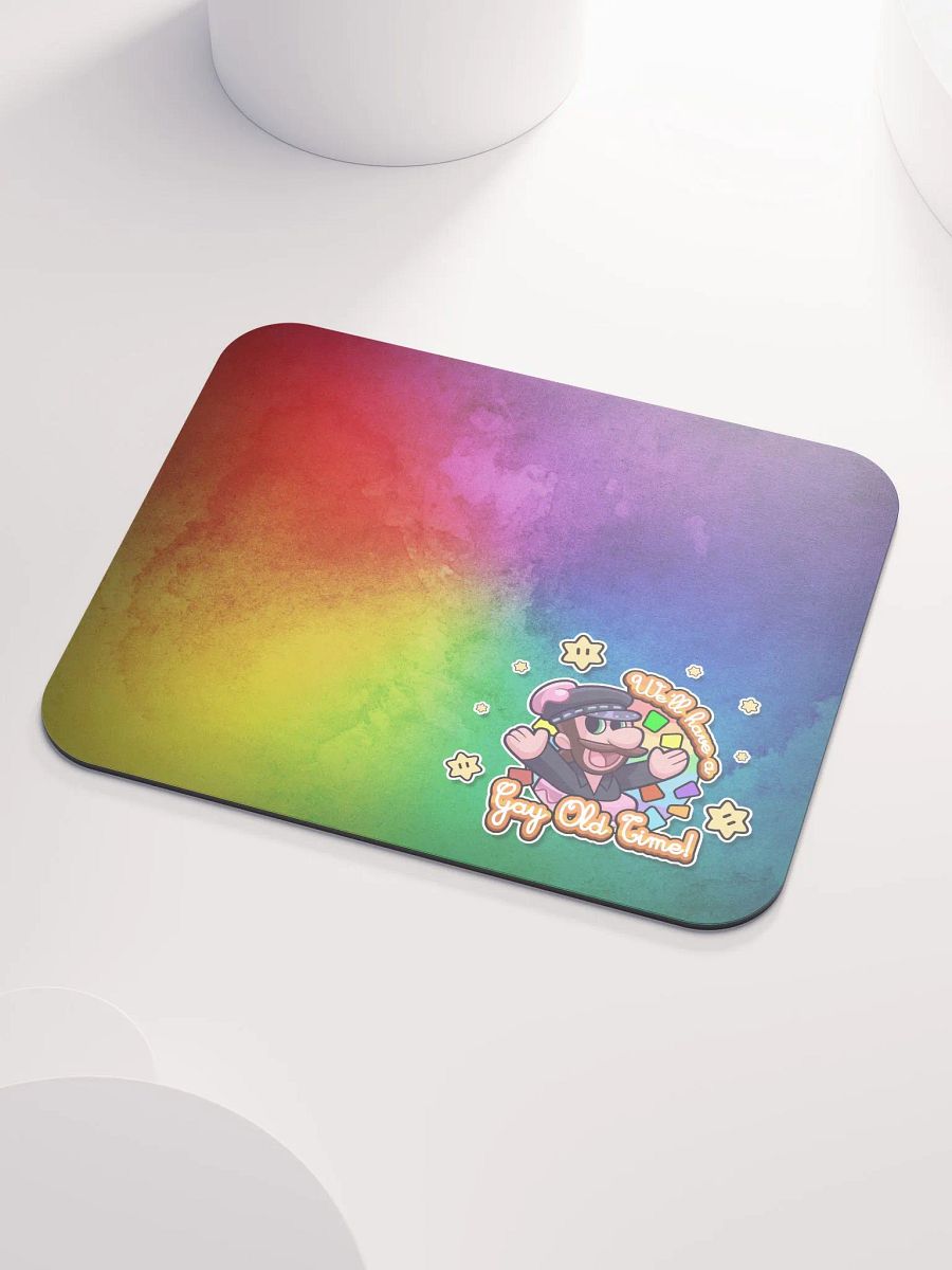Gay Old Time - Rainbow Mousepad (small) product image (3)