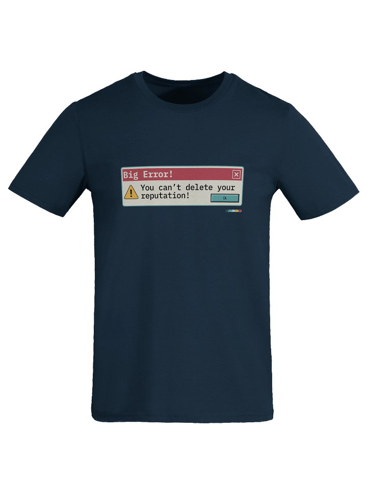 Digital Decency Tee – “Error” | Anti-Bullying Organic Cotton T-Shirt — Fulfilled in EU/UK product image (1)