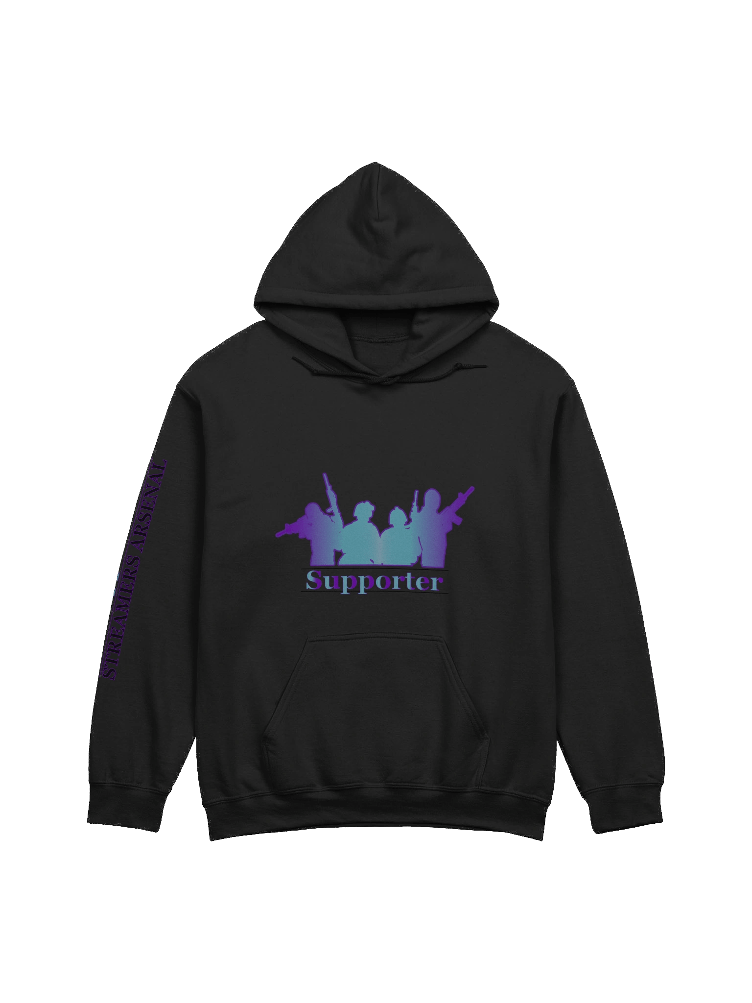 Supporter Hoodie (Periwinkle) product image (1)