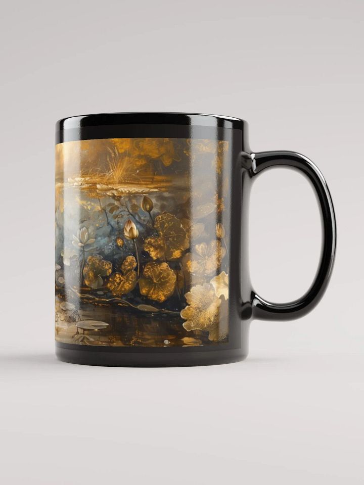 Golden Lotus Reflection Mug product image (1)