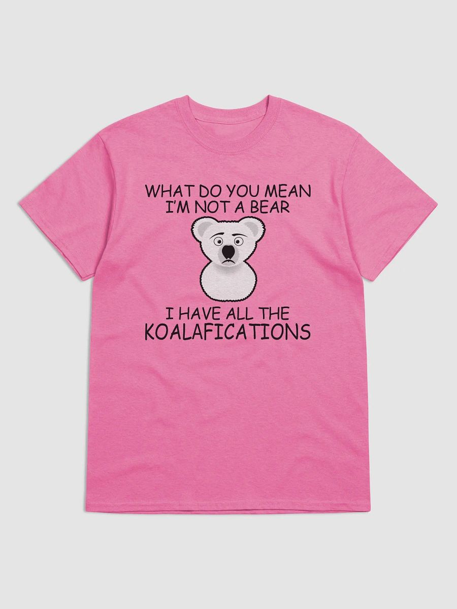 Koalafications - shirt product image (7)