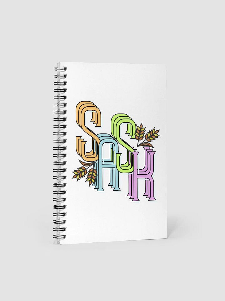 SASK Saskatoon Saskatchewan Stylized Notebook product image (1)