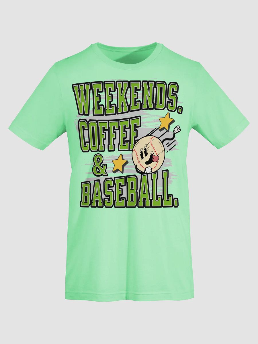 Weekend Coffee And Baseball Vibes Tee product image (39)
