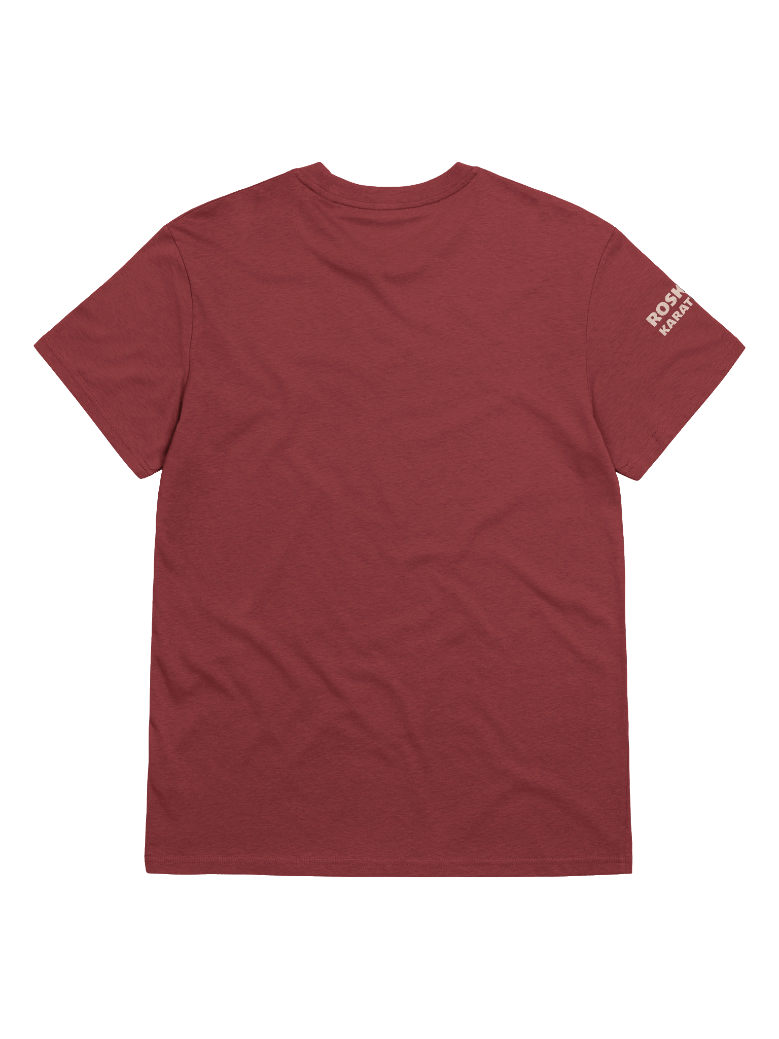 Red Organic Cotton T-Shirt, Unisex, RKK Logo product image (2)