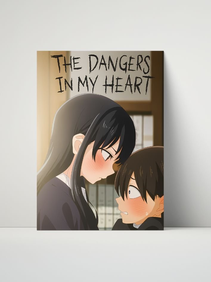 The Dangers in My Heart – Blush Encounter Edition – 8x10 Metal Print product image (1)