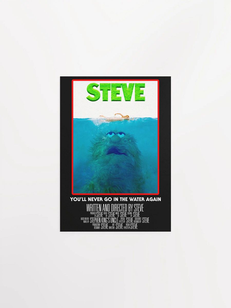 Steve Poster! product image (3)