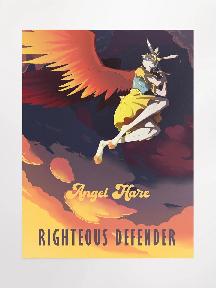 Angel Hare Righteous Defender poster product image (1)