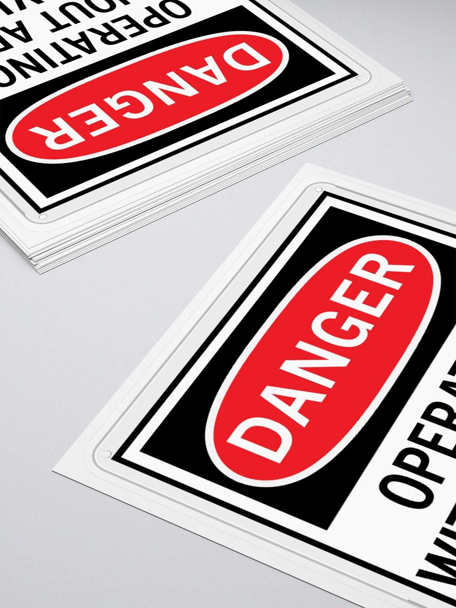 Adult Supervision Sticker product image (3)