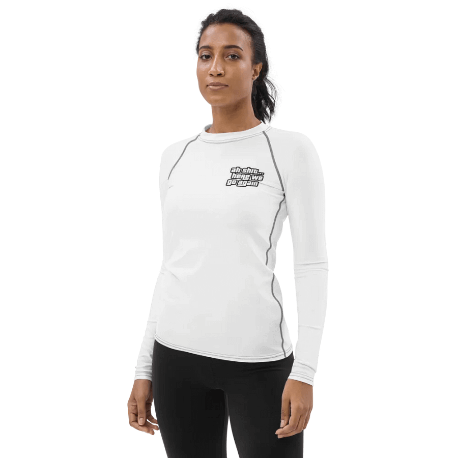 Retro Gaming Meme All-Over Print Rash Guard product image (3)