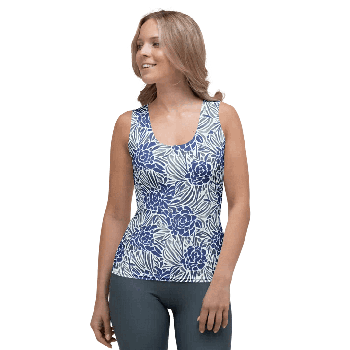 Blue Roses Women Tank Top product image (1)