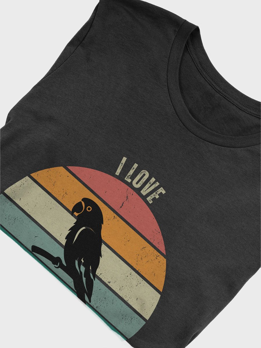 I Love Birds Retro T-Shirt product image (48)