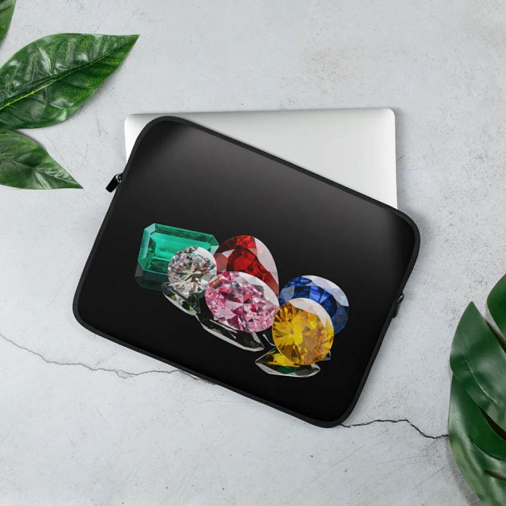 Gemstone Galore Laptop Sleeve product image (2)