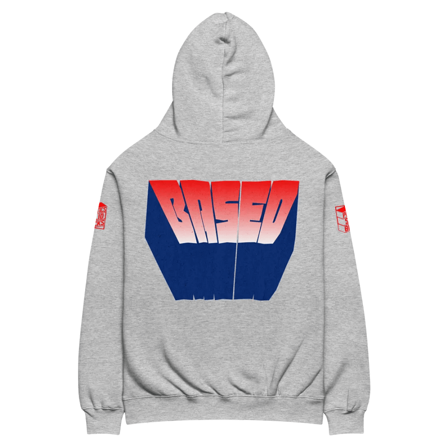 BASED American Flag Mugshot + Bold Letters ~Sweater 1~ product image (2)