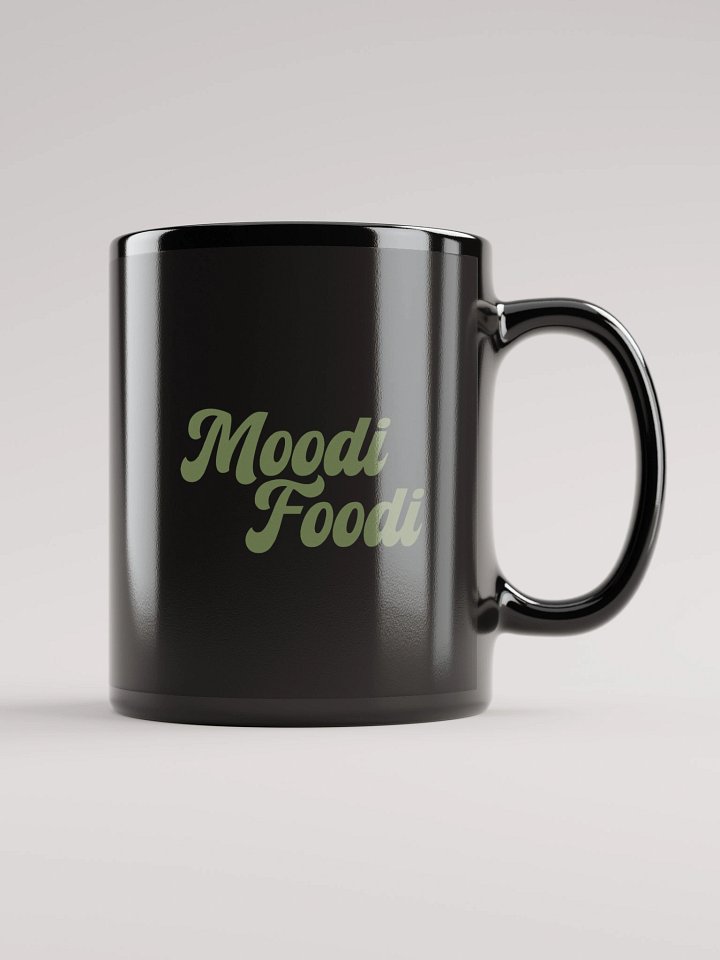 Moodi Foodi Originals Black Mug – Olive with Matte Center Finish product image (2)
