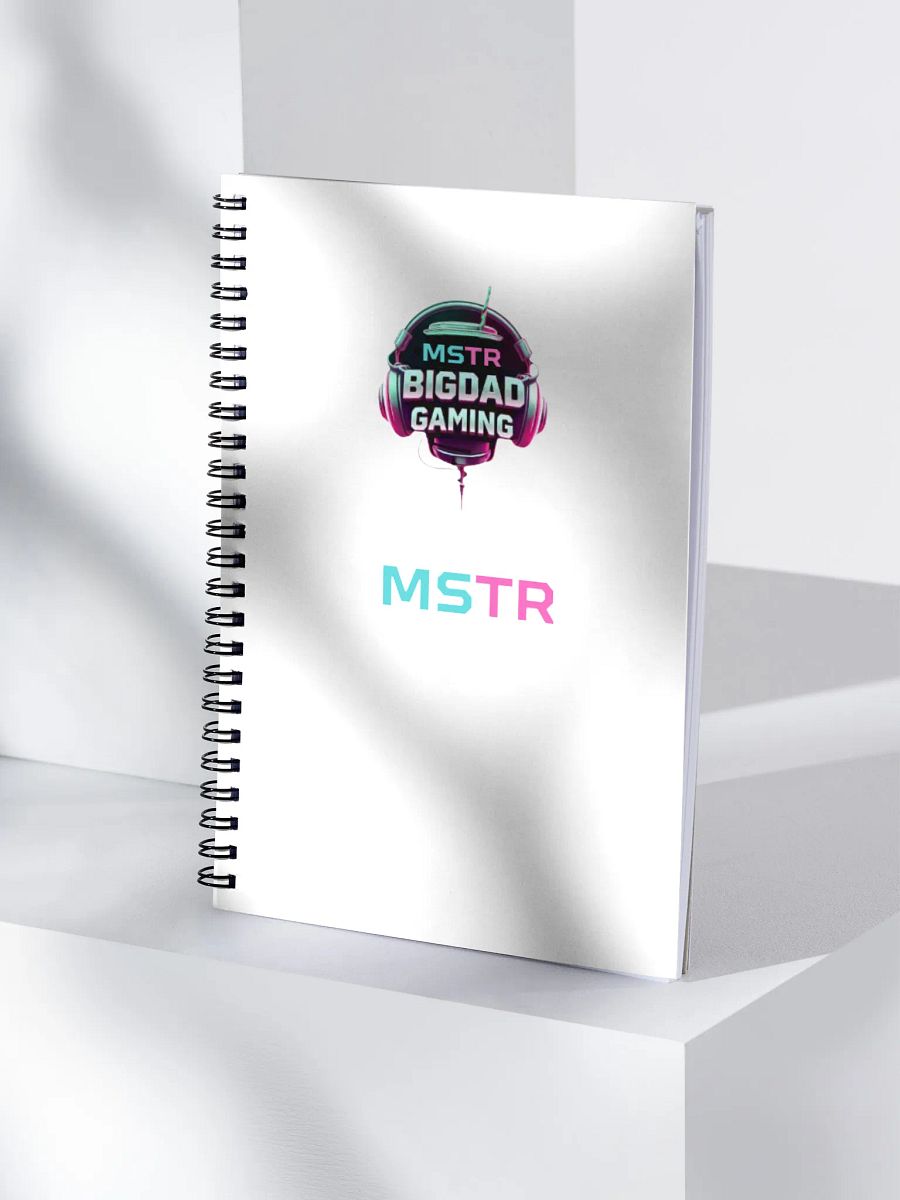 Bigdad Spiral Notebook White product image (4)