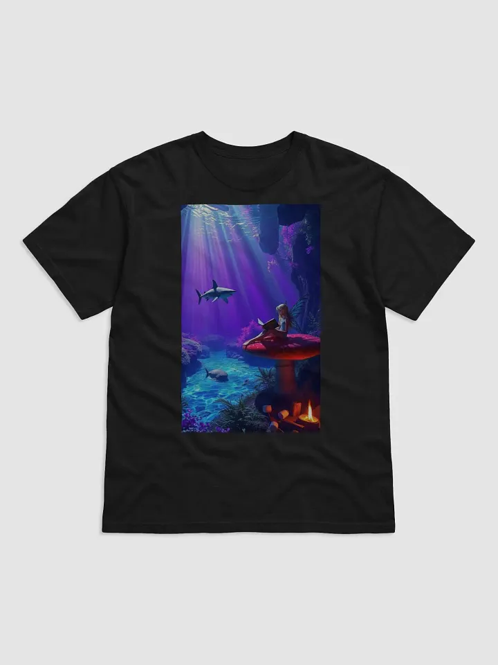 Surreal Visions: Fairy's Underwater Dream Tee product image (7)