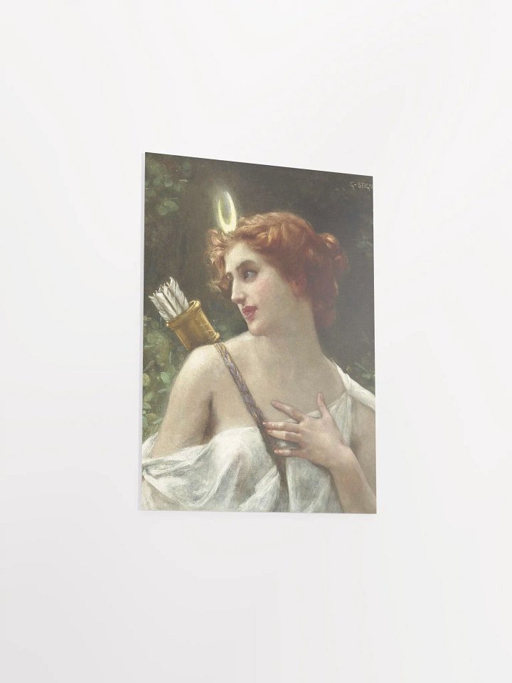 ''Portrait of Diana the Huntress'' by Guillaume Seignac Poster product image (2)