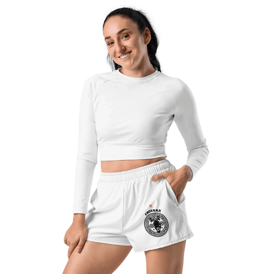 Shield Maiden Donkey Shorts - White product image (11)