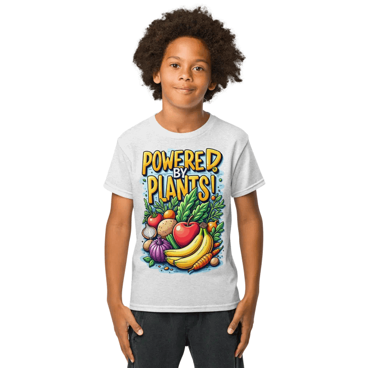 Plant-Powered Youth Tee product image (9)