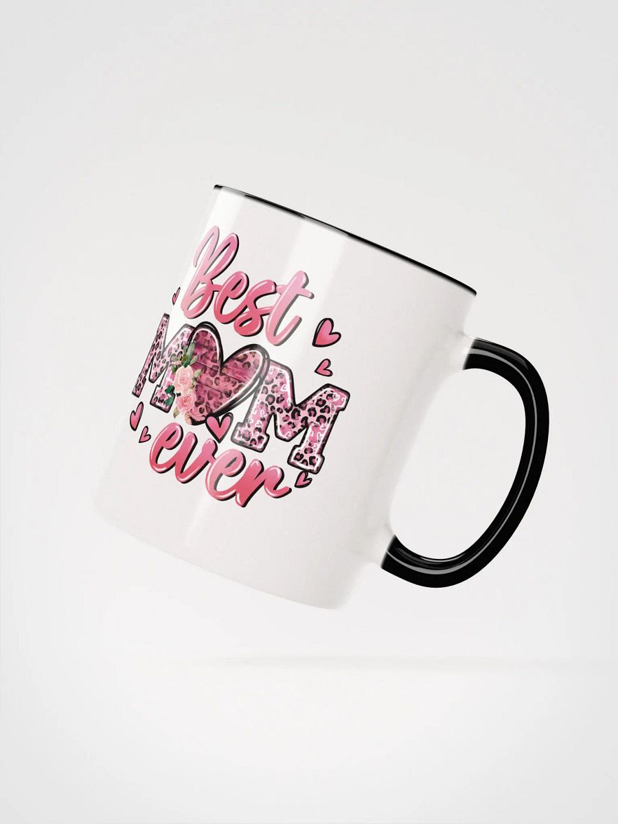 Leopard Print Best Mom Ever Accent Mug product image (3)