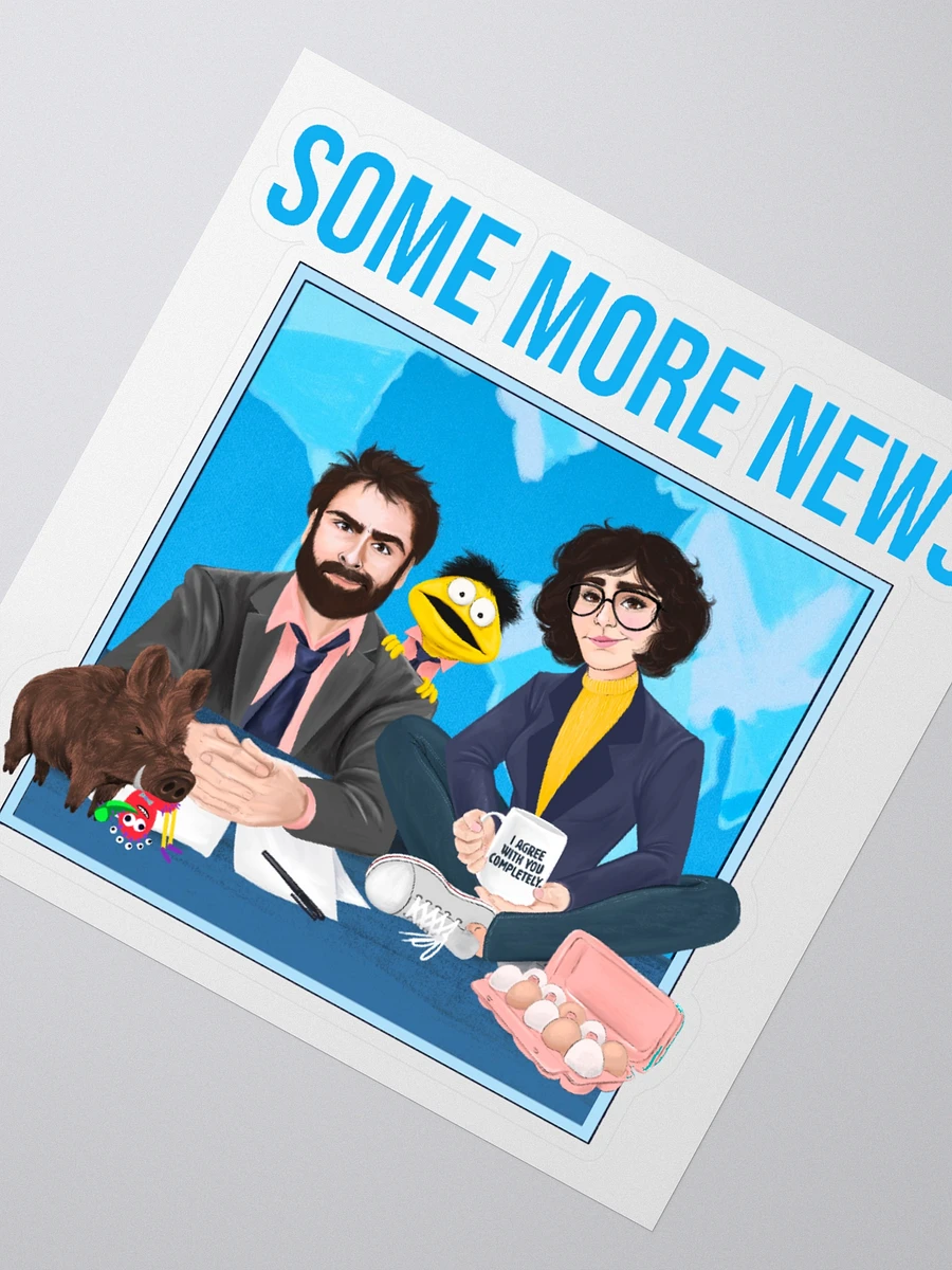 Some More News Team Sticker product image (2)