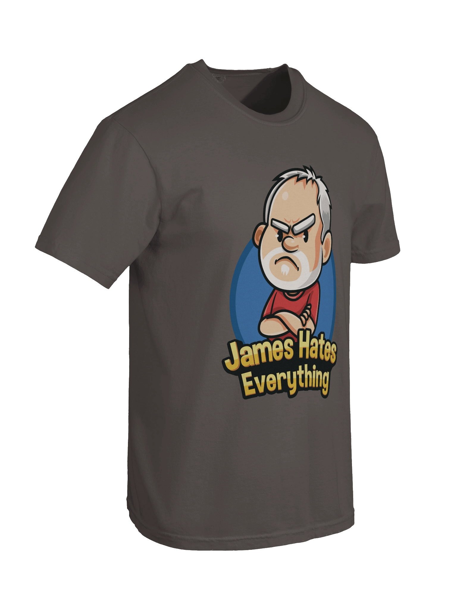 James Hates Everything T-Shirt (gray) product image (8)