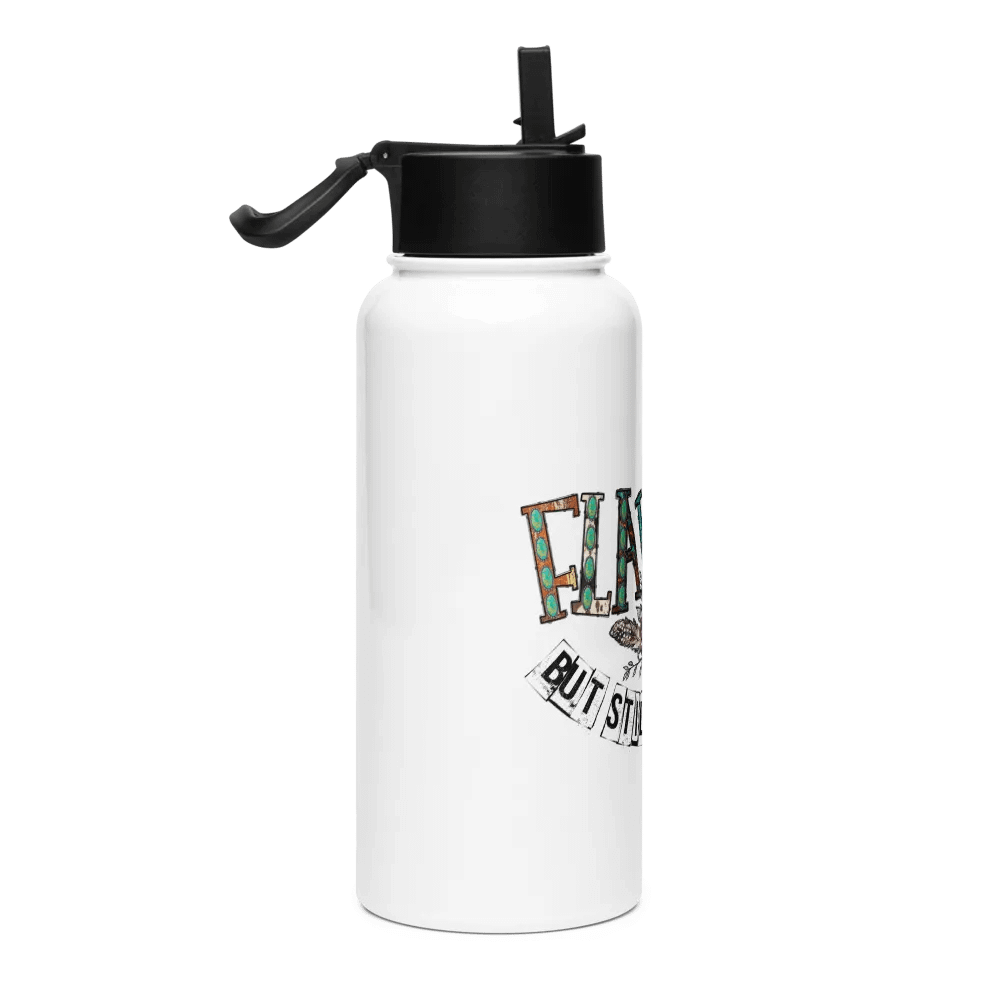 Flawed But Still Worthy - Stainless Steel Sports Water Bottle product image (4)